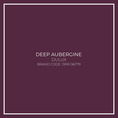 Deep Aubergine Toughened Glass Kitchen Splashback - 1000mm x 1000mm