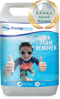Deep Blue Pro Spa Foam Remover 20 Litres Antifoam Nofoam Foam away