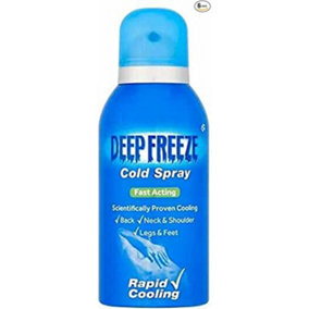 Deep Freeze Cold  Pain relife Spray 6pack x 150ML