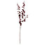 Deep Orchid Spray Artificial Flower - L20 x W20 x H91 cm - Burgundy