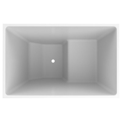 Deep Seated Tub 1100 L x 700 W x 1000 H Japanese Soaking Tub from