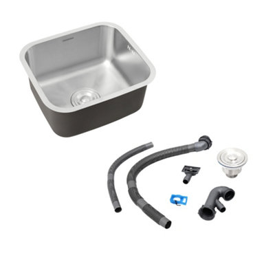 Deep Single Bowl Stainless Steel Catering Inset Kitchen Sink and ...