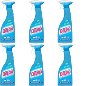 Deepio Professional Degreaser Spray 750ml (Pack of 6)