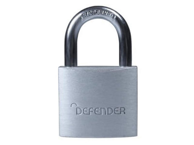 DEFENDER - Aluminium Padlock Keyed Alike 30mm