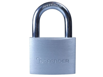 DEFENDER - Aluminium Padlock Keyed Alike 50mm