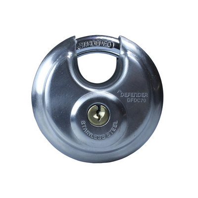 DEFENDER DFDC70 Diskus Padlock 70mm DEFDC70