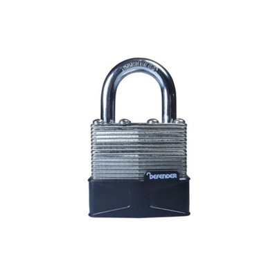 DEFENDER DFLAM40 KA1 Laminated Padlock 40mm Keyed Alike DEFLAM40KA