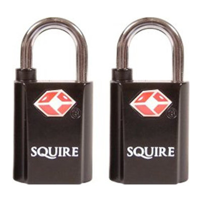 DEFENDER DFTSA20T TSA Padlock Twin Pack 20mm DEFTSA20T