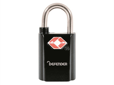 DEFENDER DFTSA20T TSA Padlock Twin Pack 20mm DEFTSA20T