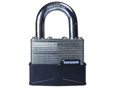 DEFENDER - Laminated Padlock 50mm Keyed Alike