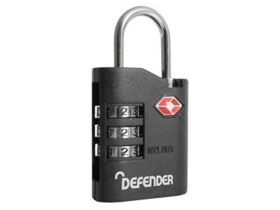 DEFENDER - TSA Combination Padlock 35mm