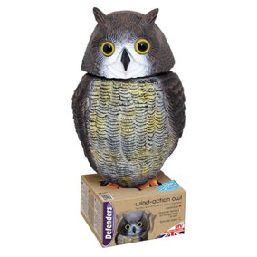 Defenders Action Owl Statue Brown (One Size)