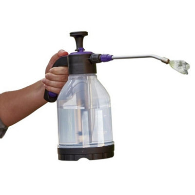 Defenders Heavy Duty 1.5L Pressure Sprayer Transparent/Black (One Size)