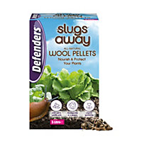 Defenders Slugs Away Wool Pellets 5L Natural, Poison Free Slug Deterrent