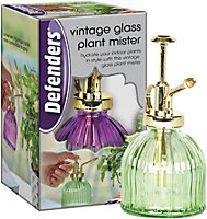 Defenders Vintage Glass Plant Mist Sprayer (assorted Colours)