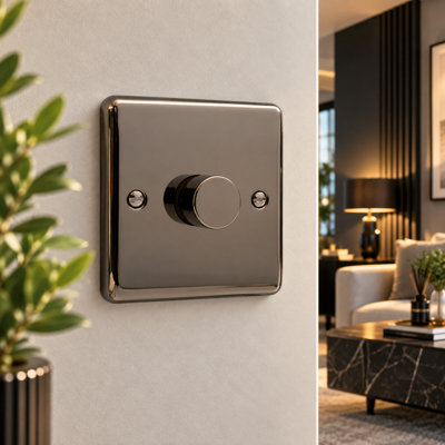 DEFINITION 1G 250W DIMMER SWITCH BLACK NICKEL