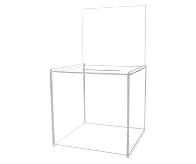 Deflecto Classicimage Suggestion Box with Stackable Sign Holder - Ideal ...
