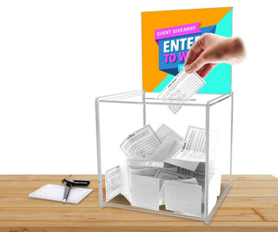 Deflecto Classicimage Suggestion Box with Stackable Sign Holder - Ideal ...