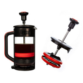 Degono Red Tea/Coffee Cafetiere 6 Cup Press