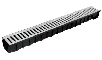 DekDrain A15 Galvanised Channel Pack of 3