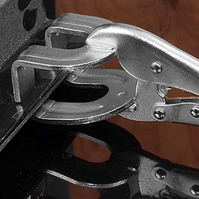 Dekton 10 Inch Welding Locking Plier Vice Mole Grip DIY Workshop Tool Adjustable
