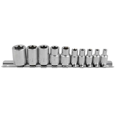 DEKTON 10PC 1/4'' & 3/8'' START SOCKET SET, DT85130