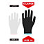 Dekton 12 Pack Tradesman Latex Coated Working Gloves, 10/Xl Cat11, En388