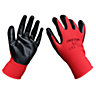 Dekton 12 Pack Ultra Grip Nitrile Coated Working Gloves Size 9/L Cat11, En388