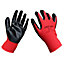Dekton 12 Pack Ultra Grip Nitrile Coated Working Gloves Size 9/L Cat11, En388