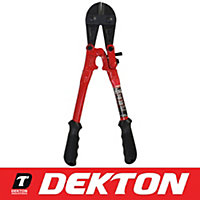 Dekton 14" Bolt Cutters Heavy Duty Croppers Cable Wire Steel Chain Lock Padlock