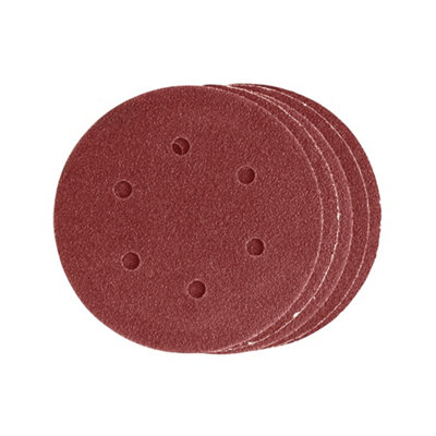 Dekton 20pc 150mm  Hook And Loop Orbital 60 Grit / Coarse Sanding Disc