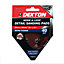 Dekton 20pc 40 Grit Hook And Loop Detail Sanding Pads   93mm X 93mm