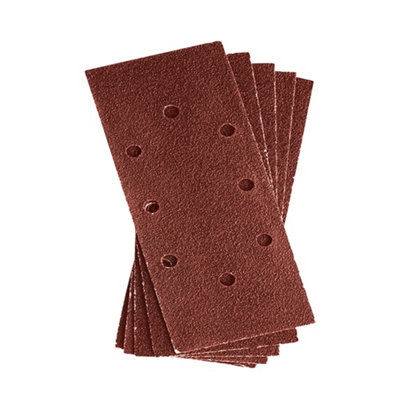 Dekton 20pc 60 Grit Hook And Loop Sanding Sheets 93mm X 185mm