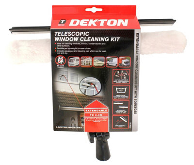 Dekton 3.5m Telescopic Window Cleaning Kit