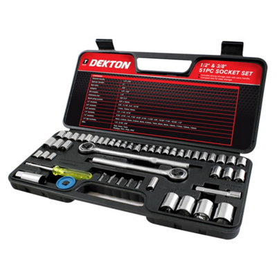 Dekton socket and screwdriver set new arrivals