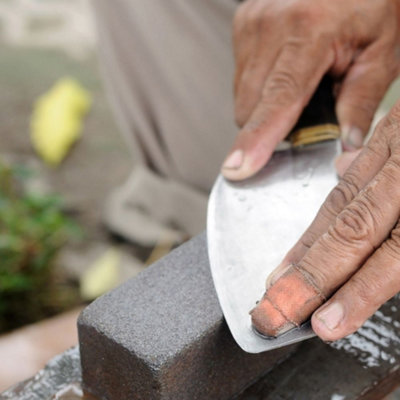 Dekton 5pc Sharpening Stone Set Scissors Tools Chisel Shears Aluminium Oxide