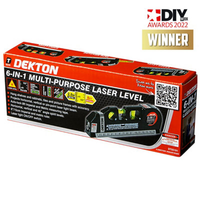 Dekton 6 in 1 Multi Purpose Laser level
