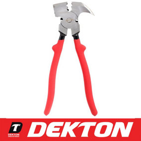 Dekton 7 In 1 Fencing Pliers Wire Cutters Staple Remover Clamp Pincer 10" 250mm