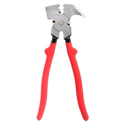 Dekton 7 In 1 Fencing Pliers Wire Cutters Staple Remover Clamp Pincer 10" 250mm