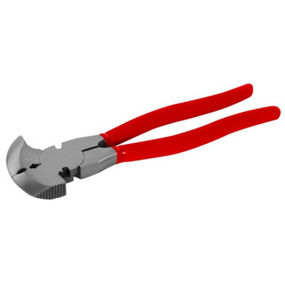Dekton 7 In 1 Fencing Pliers Wire Cutters Staple Remover Clamp Pincer 10" 250mm - 4