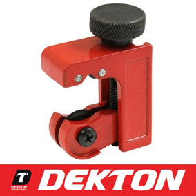 Dekton Adjustable Mini Tube Wheel Roller Copper Pipe Cutter 3 22mm 1/8" To 7/8"