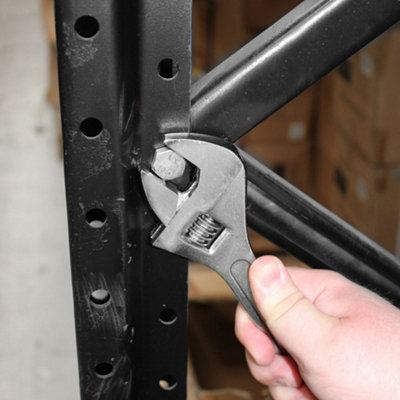 Dekton Adjustable Spanner Monkey Wrench 12" 300mm Size Heat Treated Carbon Steel