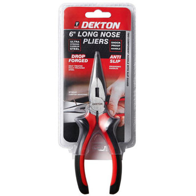 DEKTON DT20141 Long Nose Pliers 6 Inch