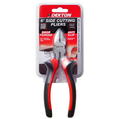 DEKTON DT20142 Diagonal Pliers 6 Inch