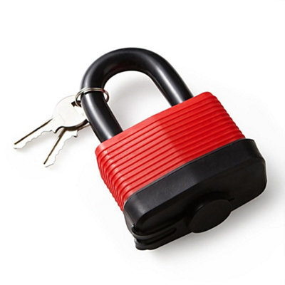 Dekton DT70119 65mm XL Waterproof Padlock with Dual-Locking Levers