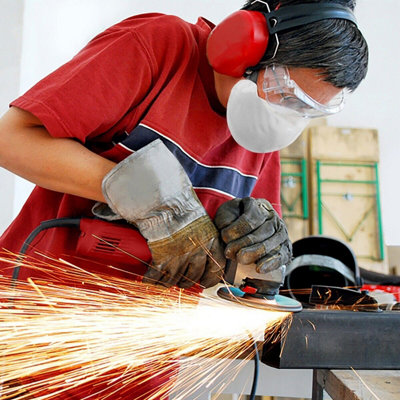 Dekton Ear Defenders Earmuffs Protectors Headband Industrial Work Shooting