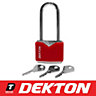 Dekton Heavy Duty Waterproof Steel Outdoor Security Shed Padlock Door Lock 40mm