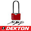 Dekton Heavy Duty Waterproof Steel Outdoor Security Shed Padlock Door Lock 40mm