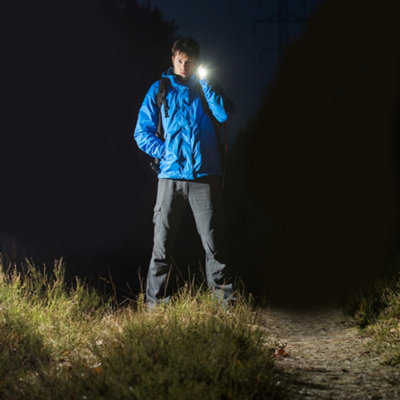 Lampe Torche LED Dekton - 120 Lumens, Rechargeable USB - Portée 150 M - Neuf