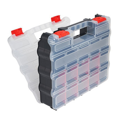 Dekton Jumbo Double Sided Compartment Toolbox Organizer